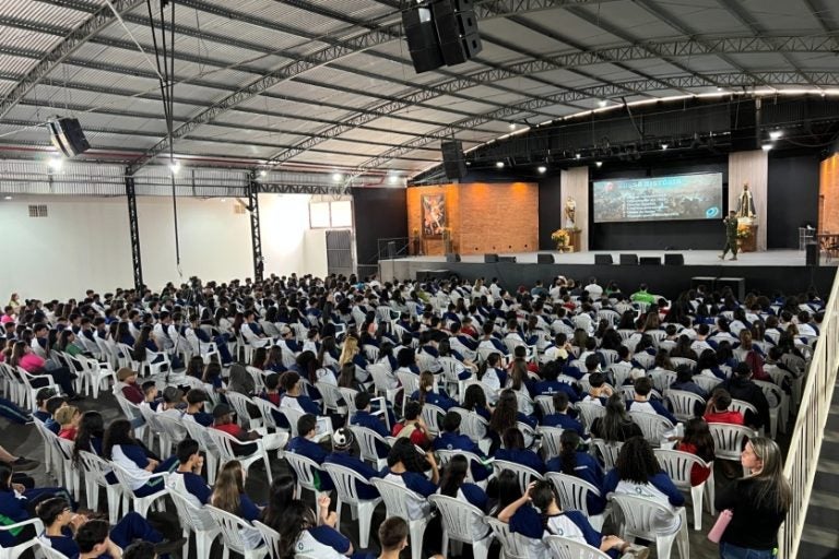 Exército: o evento foi organizado após um treinamento militar realizado na região.
