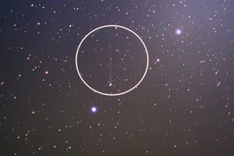Fotógrafo De Umuarama Captura Imagens De Cometa Raro (3)