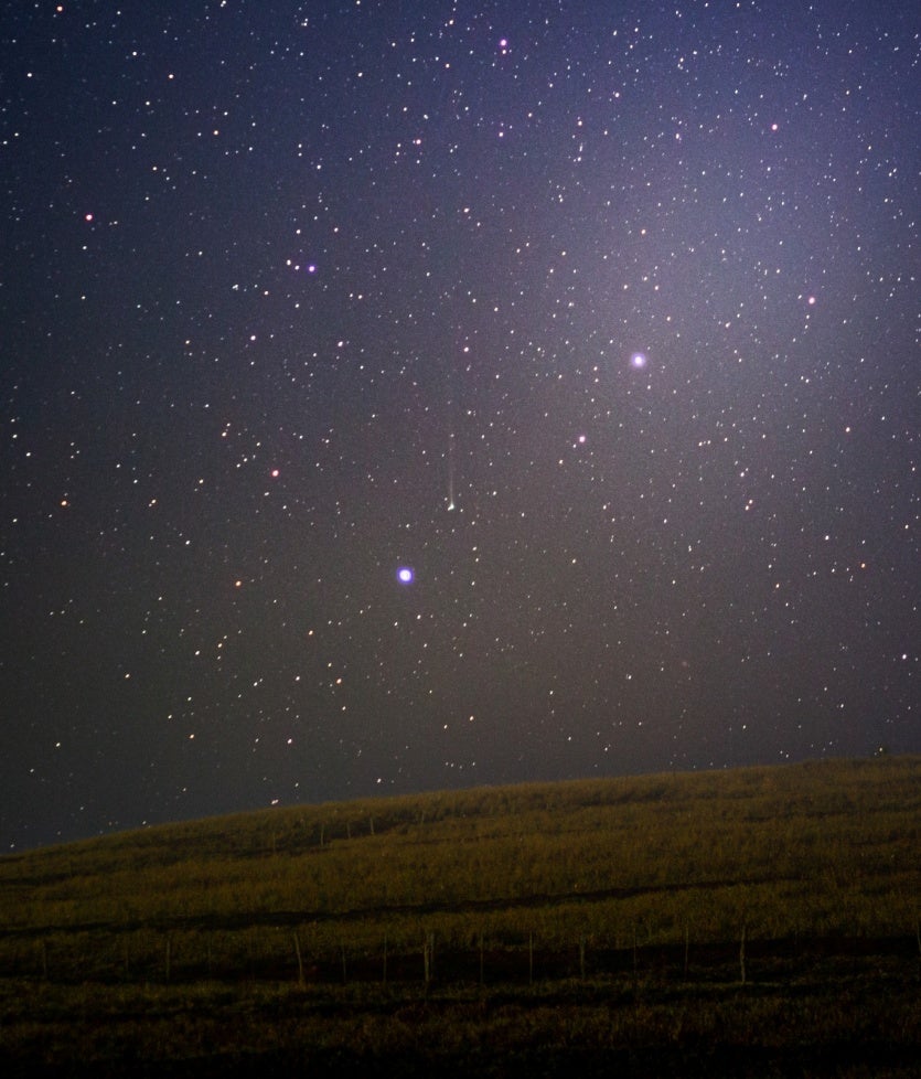 Fotógrafo De Umuarama Captura Imagens De Cometa Raro (4)