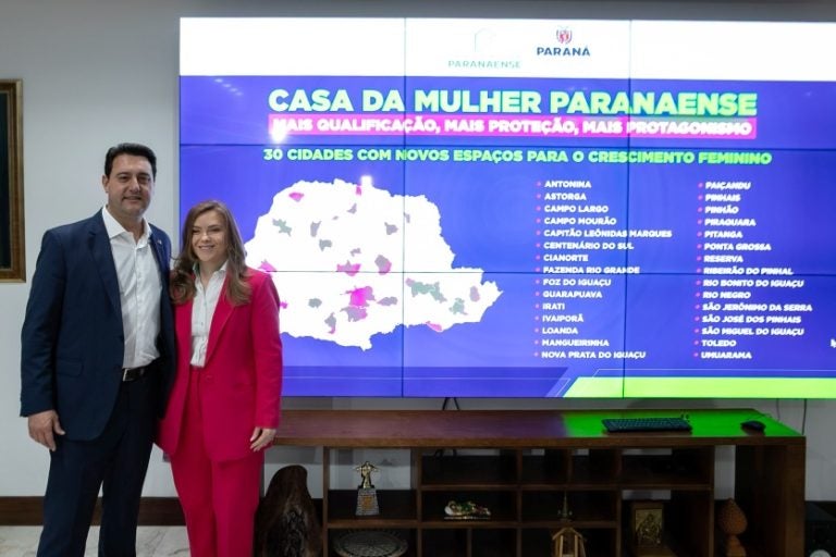 Curitiba, 20 De Agosto De 2025 Lançamento Da Casa Da Mulher Paranaense.