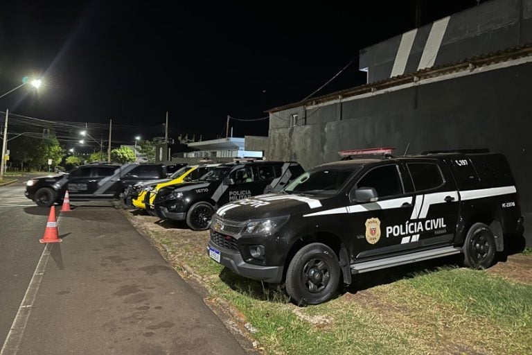 Operação Hércules é deflagrada em Mariluz e mira em envolvidos com homicídio e tráfico