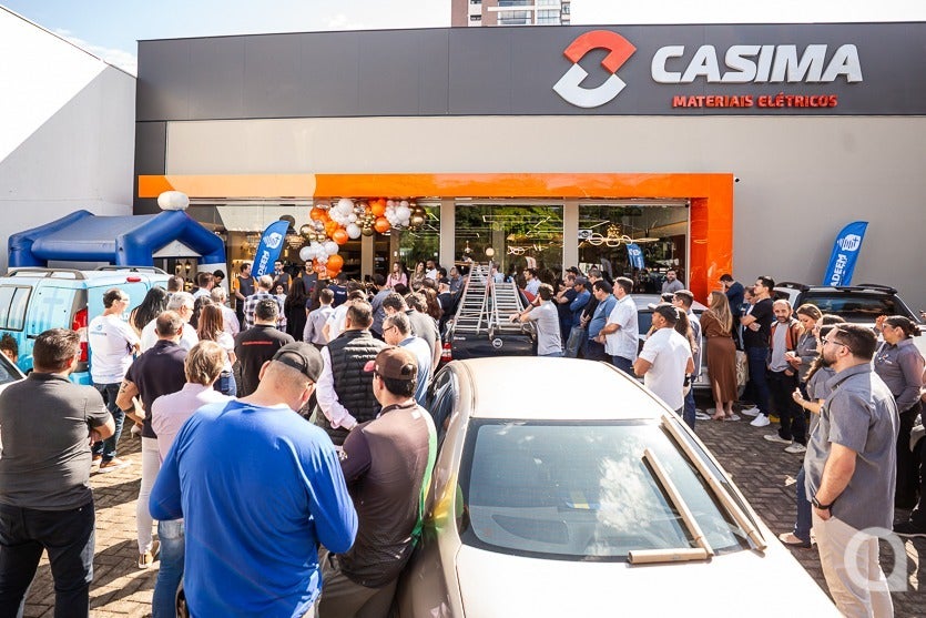 Casima Materiais Elétricos reinaugura em novo espaço, mais moderno e completo