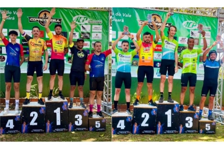 Ciclistas de Umuarama conquistam pódios em duas competições.