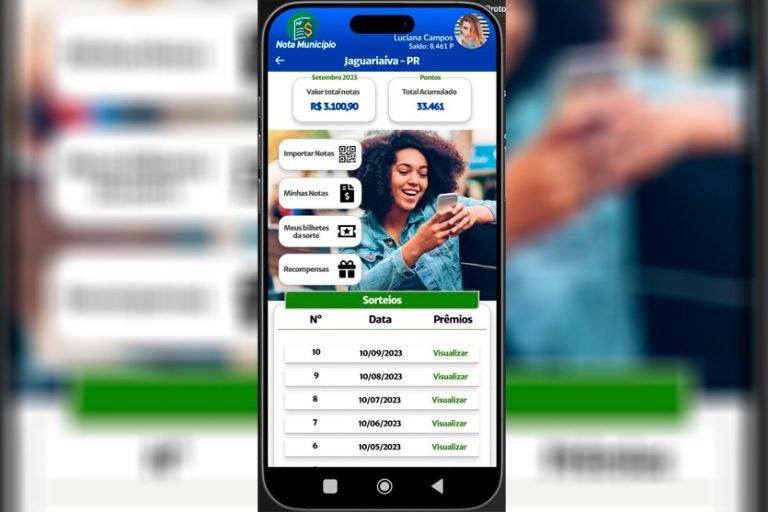 Jaguariaíva E Tuneiras App Fiscal Dará Prêmios De Até R$ 10 Mil