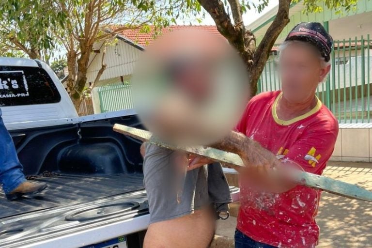Morador De Xambrê Ferido Com Estaca No Pescoço Segue Na Uti