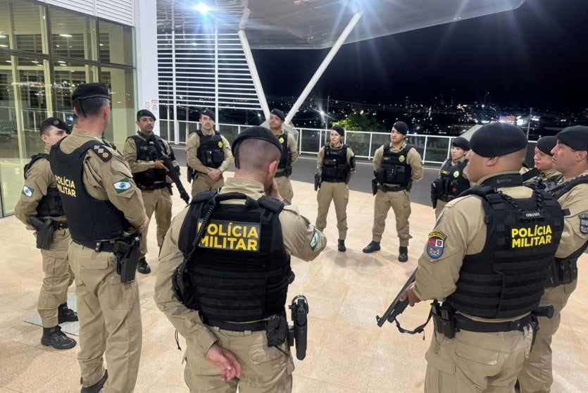 Pm Leva A Operação Sinergia Iii Para A Rodoviária De Umuarama (2)