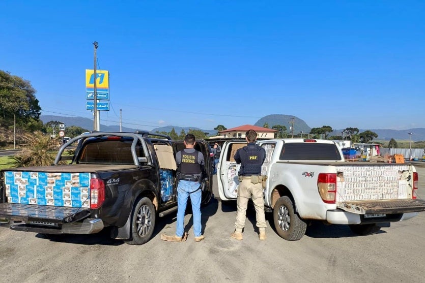 Prf Faz 2 Apreensões De Cigarros Em Alto Paraíso Em 15 Minutos (2)