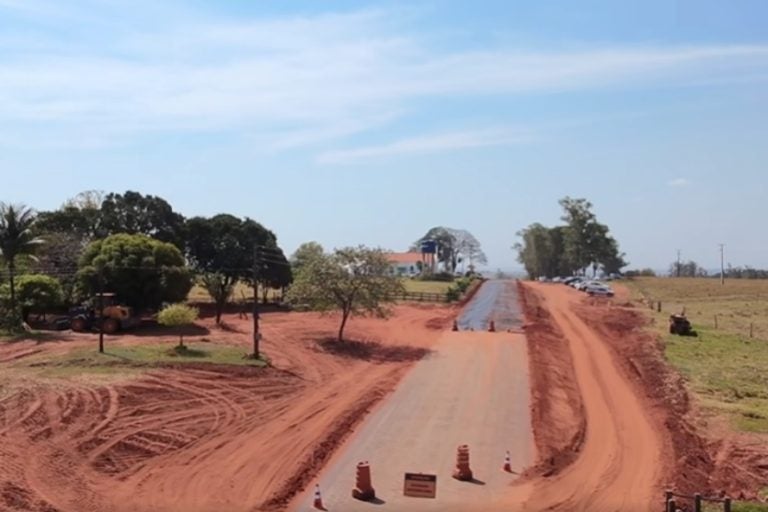 Tapira: A obra, de 3,6 km, foi orçada em R$ 2 milhões.