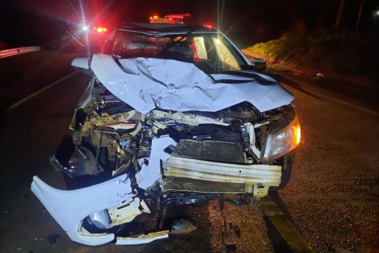 Colisão frontal em Xambrê deixa motociclista morto