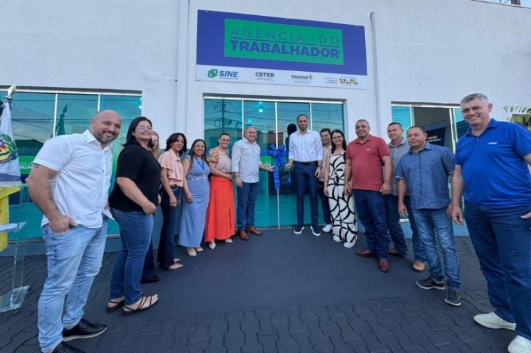 Inaugurada Agência do Trabalhador em Douradina nesta sexta-feira.
