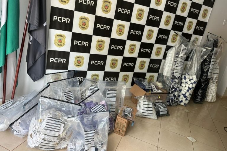 PCPR prende dupla por fabricação clandestina de suplementos em Cianorte.