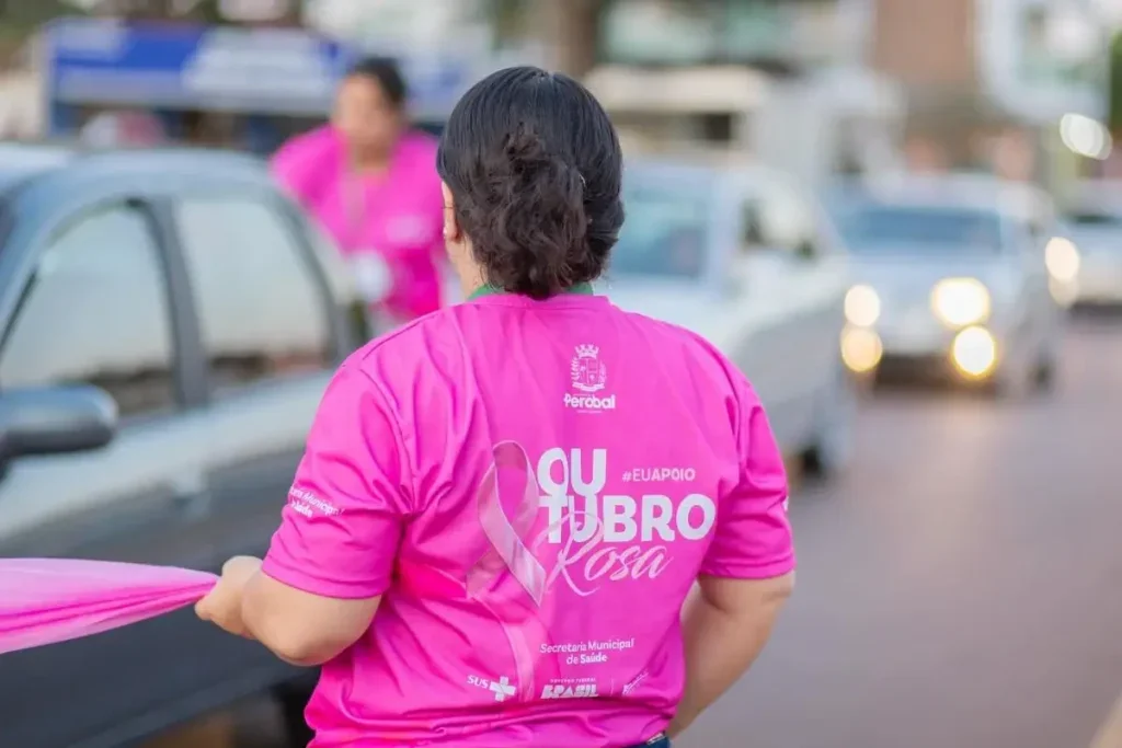 Ação Do Outubro Rosa Leva Informação E Acolhimento à População De Perobal 1