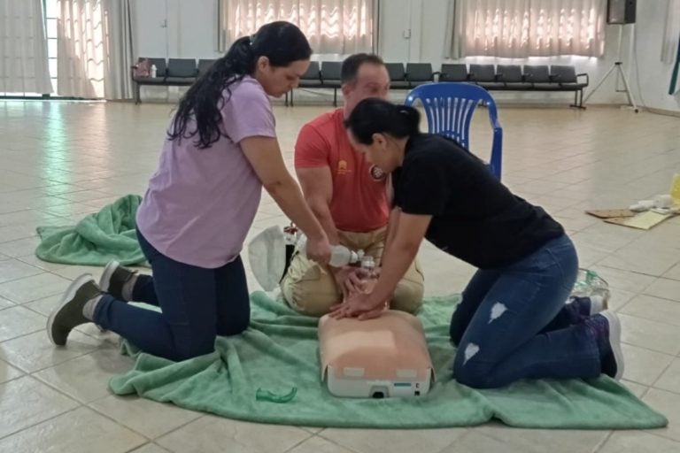 Hospital: A capacitação ocorreu no Salão Multiuso.