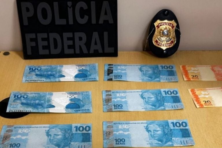 PF apreende cédulas falsas e prende homem em Rondon