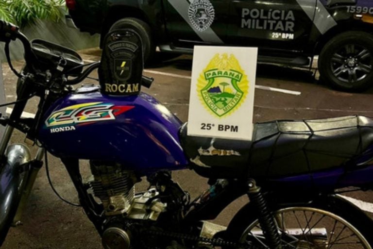 Jovem sem CNH foge da PM em Umuarama e sofre acidente.