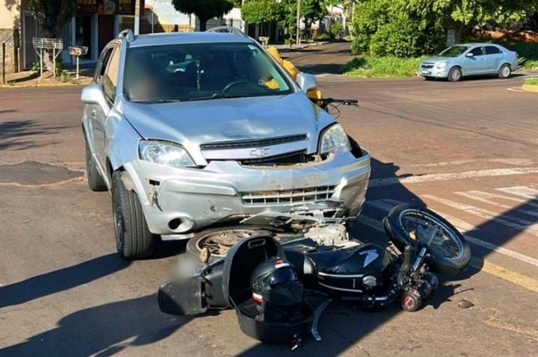 Jovem Motociclista Fica Ferido Após Colisão No Jardim Petrópolis (1)