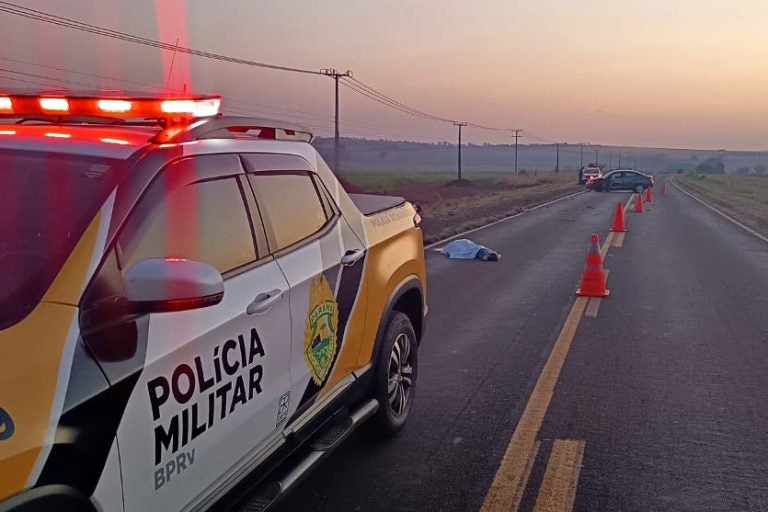 Motociclista Morre Após Colisão Frontal Na Rodovia Pr 463
