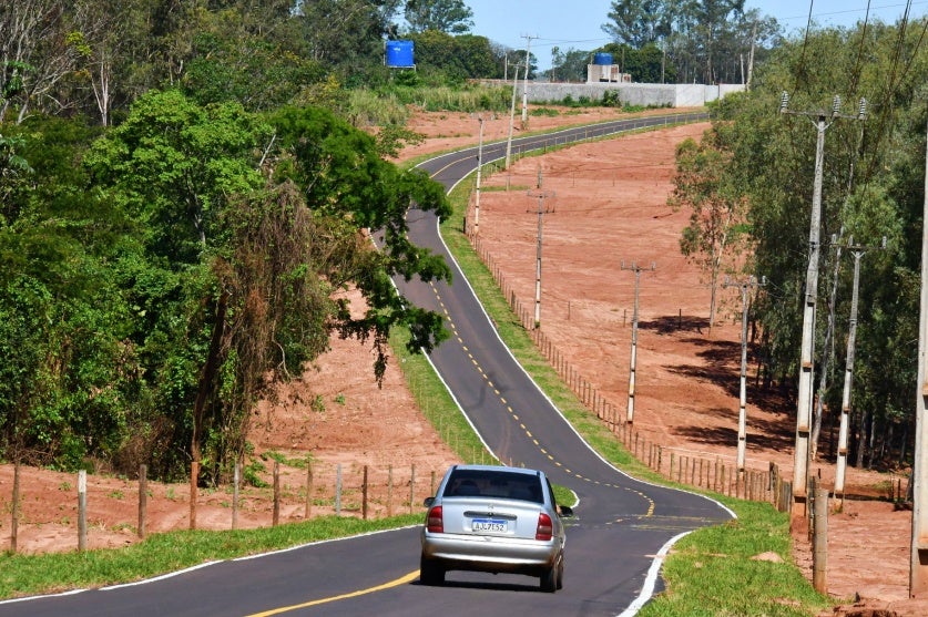 Pavimentação De 3,5 Km Da Estrada Pioneiros é Inaugurada