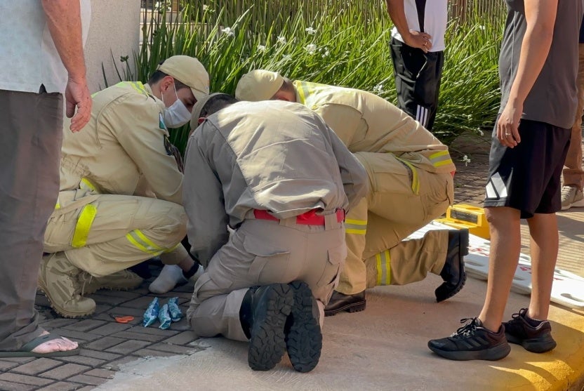 Siate Socorre Motociclista Com Suspeita De Fratura Após Colisão (7)