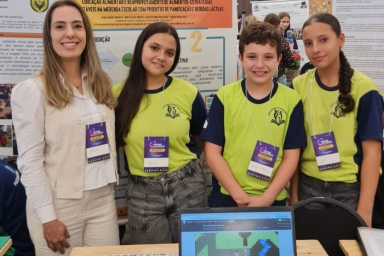 Alunos do Jardim Canadá inovam na merenda escolar pelo Paraná Faz Ciência.