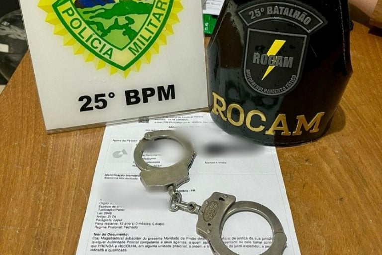 Homem é preso em Xambrê após condenação por abuso de menor.