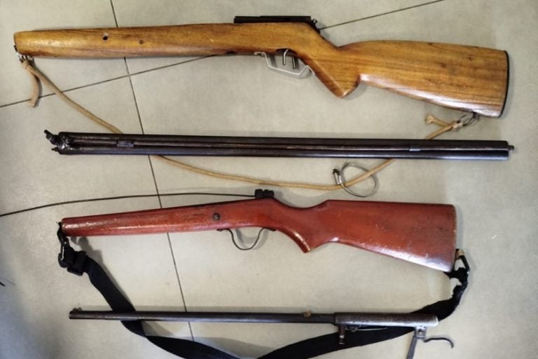 Homem é preso com duas espingardas artesanais durante ação da Polícia Civil em Umuarama