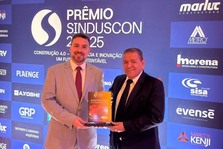 Construtora Morena é premiada no Prêmio Sinduscon 2025 pela excelência em gestão de obras