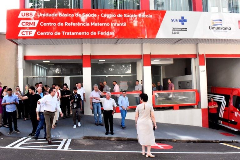 UBS Centro Saúde Escola e CRMI passam a operar em nova sede em Umuarama.