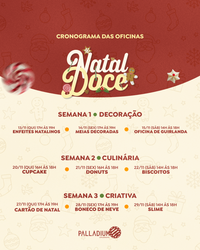 Cronograma Completo Oficinas Palladium