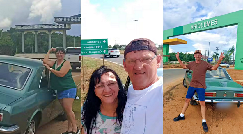 Casal Do Paraná Viaja Até O Amazonas Para Entregar Corcel 1977 (2)