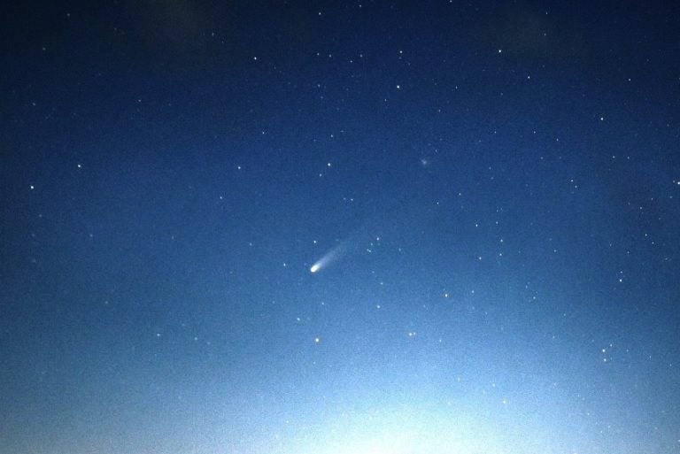 Fotógrafo De Umuarama Registra A Passagem Do Cometa Lemmon (2)