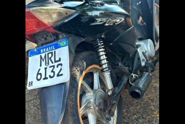 Polícia Militar Apreende Moto Com Placa Adulterada Em Ivaté
