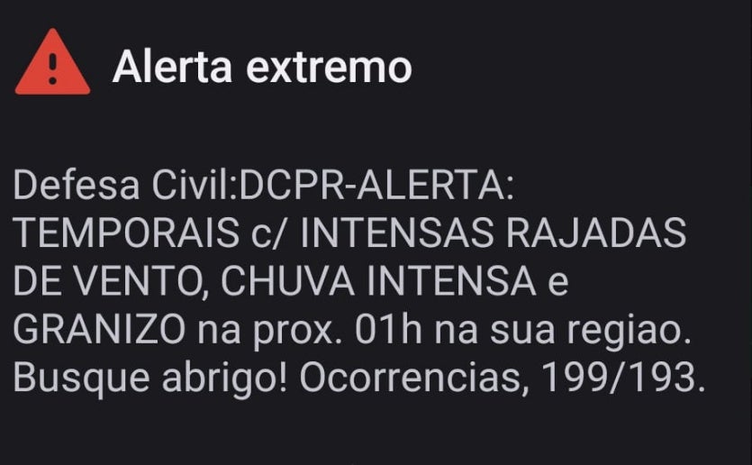 Umuarama Defesa Civil E Inmet Alertam Para Temporal E Vendaval (2)