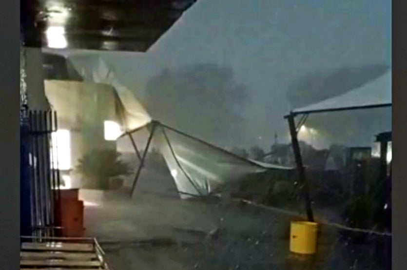 Vento Forte E Temporal Deixam Parte De Goioerê No Escuro (1)