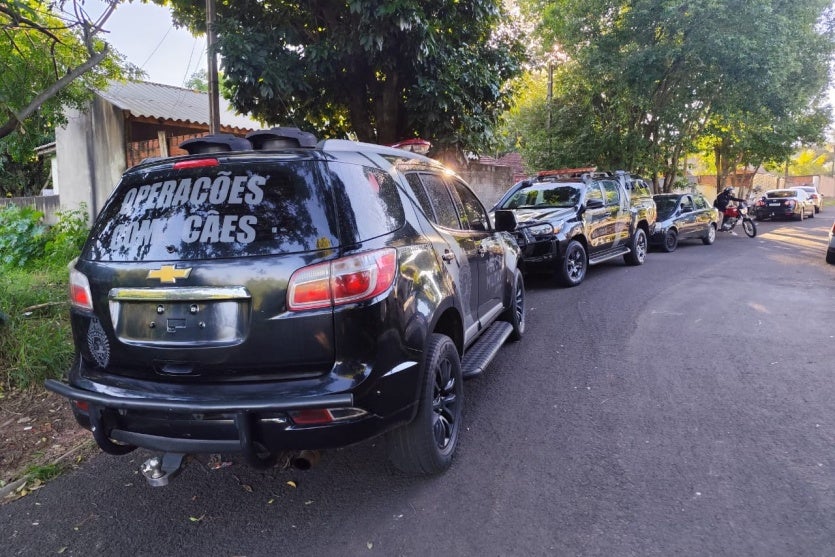 Operação Quadrante investiga organização criminosa e busca quatro alvos em Umuarama.