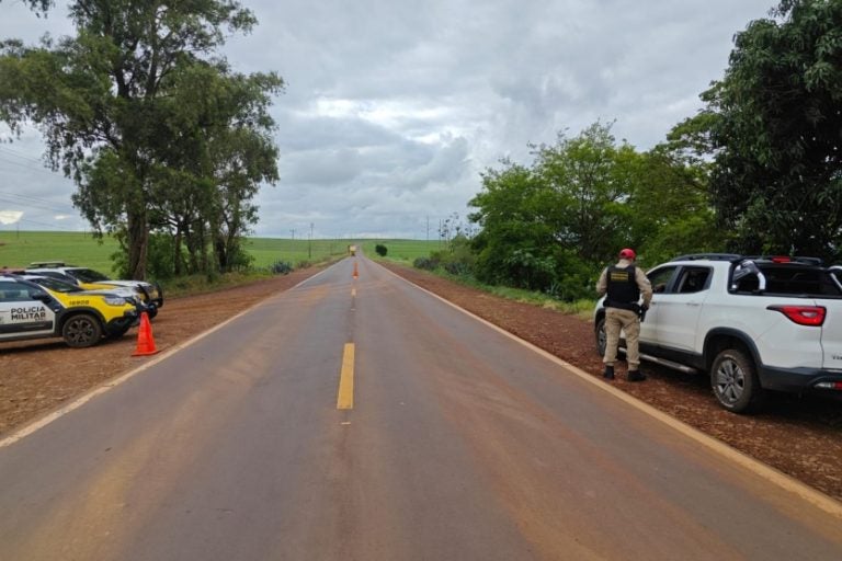 PRE reforça policiamento nas rodovias na região de Umuarama durante o feriado.