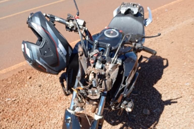 Motociclista de Assis Chateaubriand colide em caminhão na PR-364