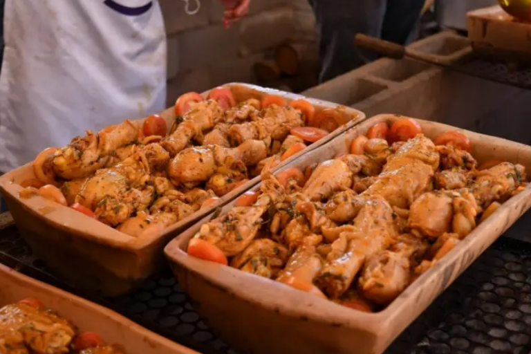 Frango Na Telha