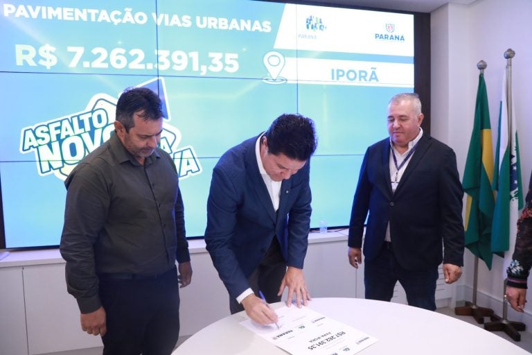 Iporã Asfalto Novo