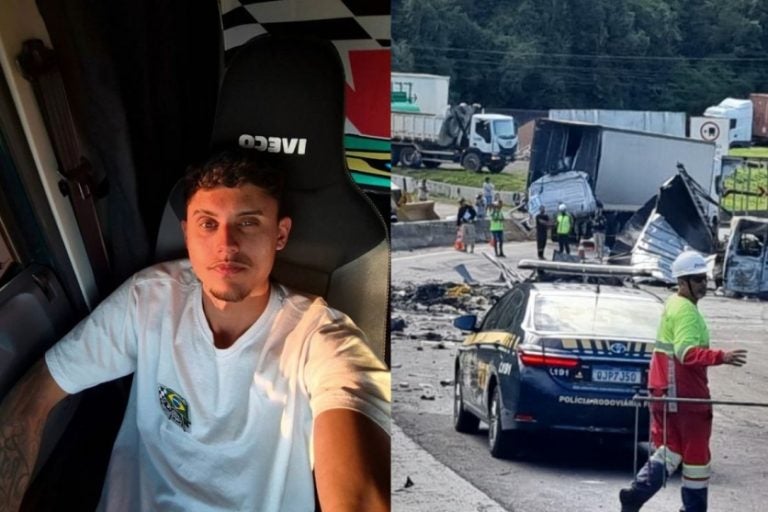Motorista que morreu na BR-376 era pai de menino de 1 ano.