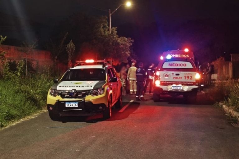 Pai esfaqueia filho ao tentar proteger a nora de agressão.