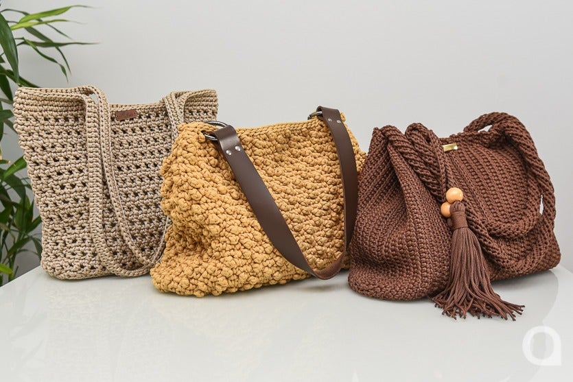 Aposentada, Que Ama Crochê, Faz Sucesso Com Bolsas (11)