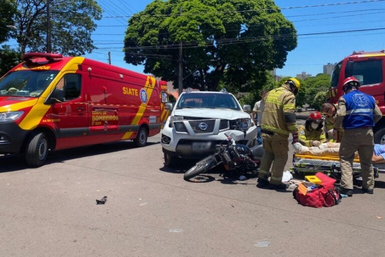 Motociclista Sofre Ferimentos Graves Após Colisão Em Umuarama (3)