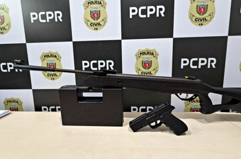 Pcpr Apreende Simulacros Com Suspeito De Violência Doméstica