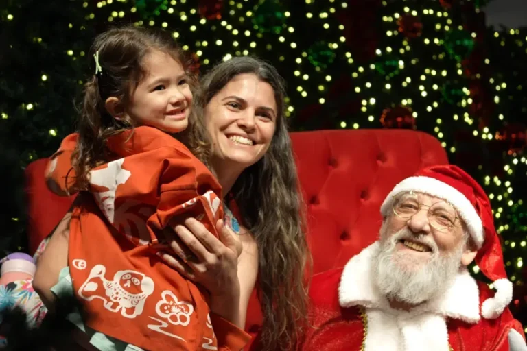 Papai Noel Desembarca No Shopping Palladium Umuarama
