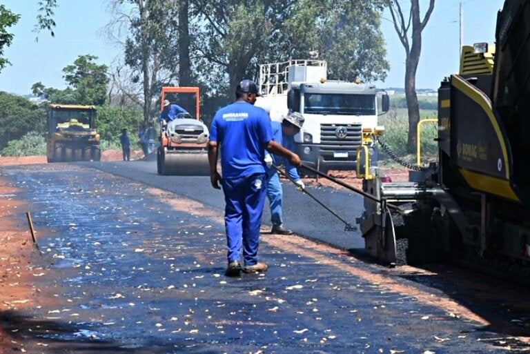 Trecho Em Pavimentação Na Estrada Iara Já Recebe Capa Asfáltica (5)