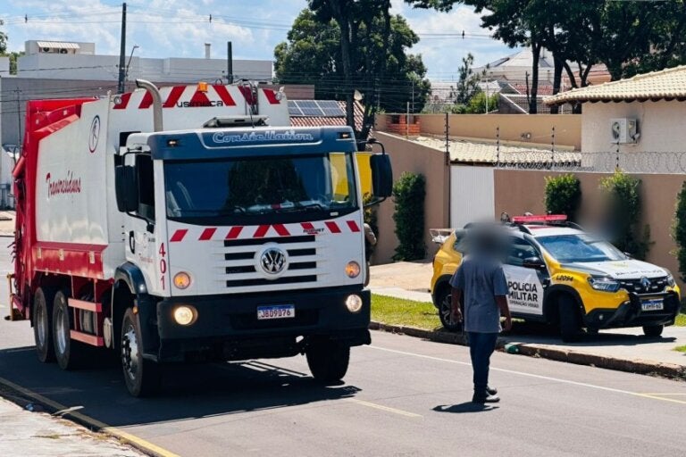 Homem é vítima de atropelamento na rua Florianópolis, em Umuarama