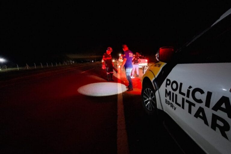Pedestre morre atropelado na PR-317 em Engenheiro Beltrão.