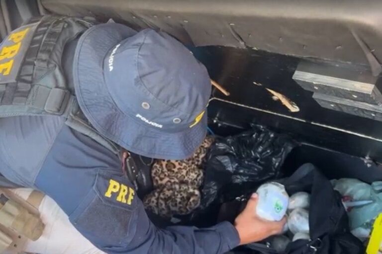 PRF apreende 40 quilos de drogas em menos de 24 horas na BR-487, em Alto Paraíso.