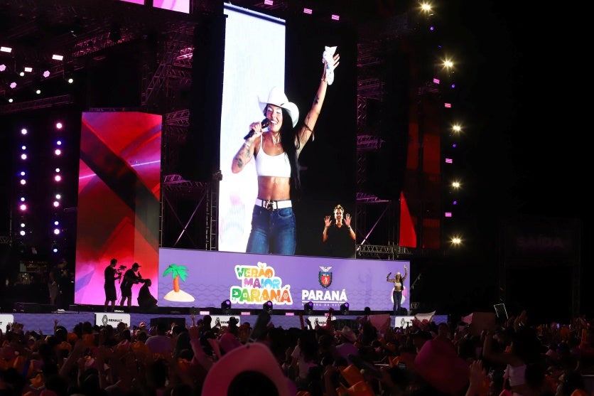 Ana Castela Canta Para 228 Mil Pessoas No Verão Maior Paraná (2)